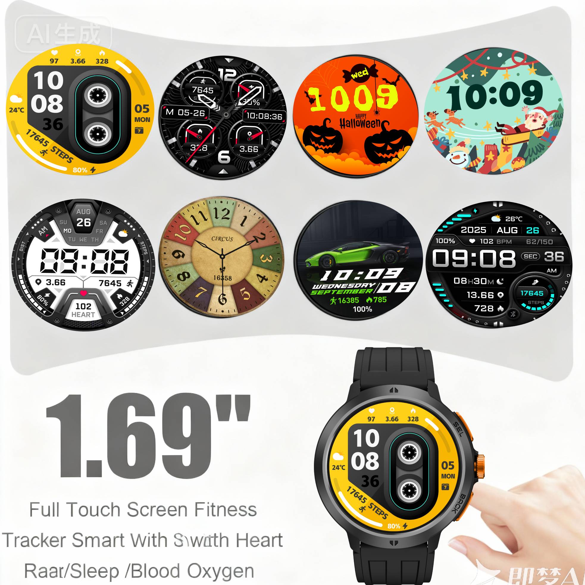 LEADOYS C33 Men's Sports Wrist - Smartwatch Running Watches For Men incelemesi ve fiyatı