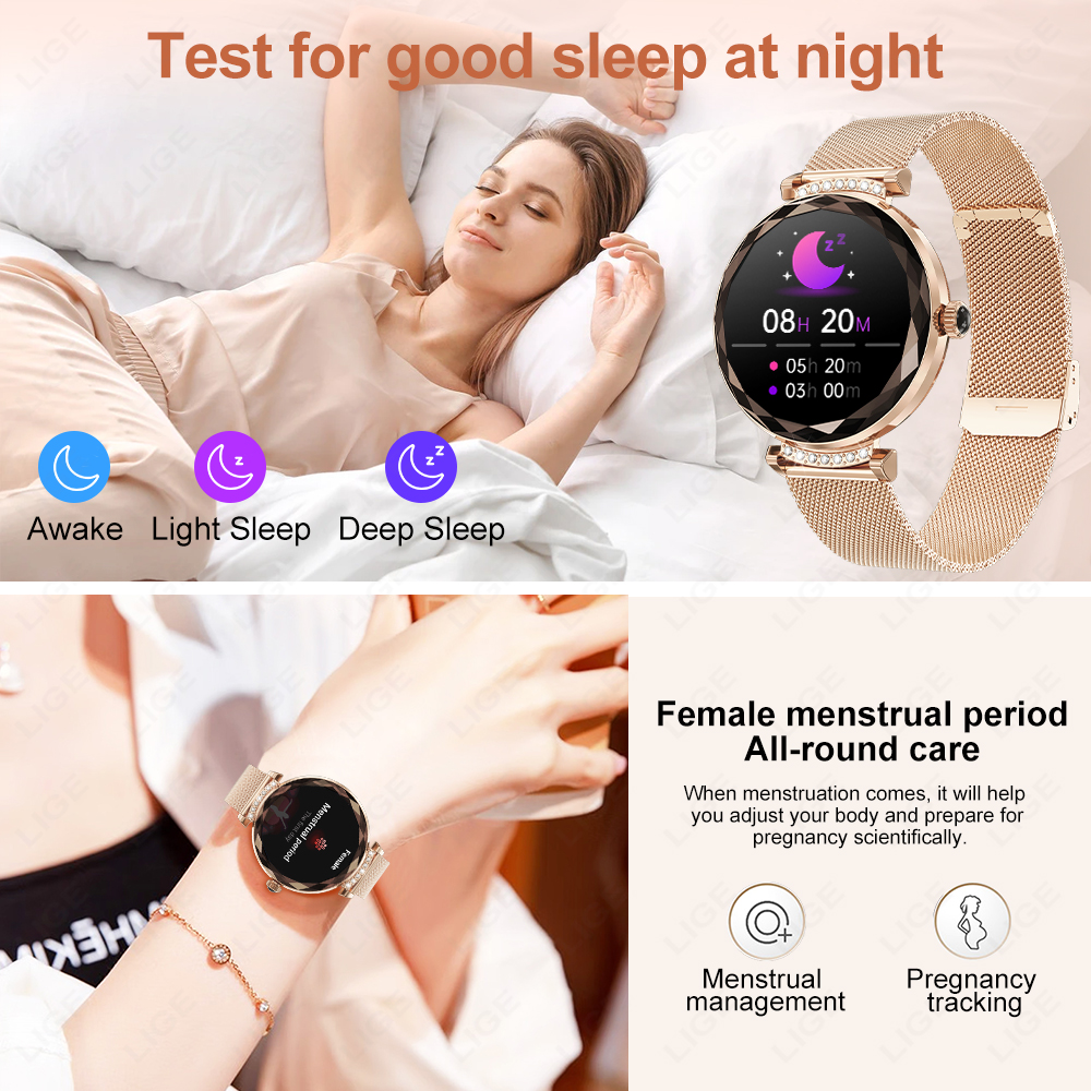LIGE Fashion Ladies Smart Watc - Smartwatch Latest Watches For Men incelemesi ve fiyatı