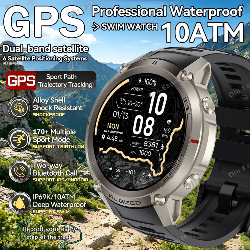 New Built-in GPS Smart Watch 5 - Smartwatch Running Watches For Men incelemesi ve fiyatı