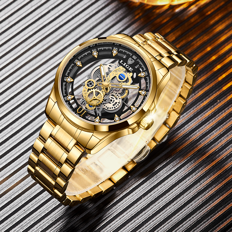 2026 LIGE Men Watch Skeleton A - Smartwatch Watches For Men Brands incelemesi ve fiyatı