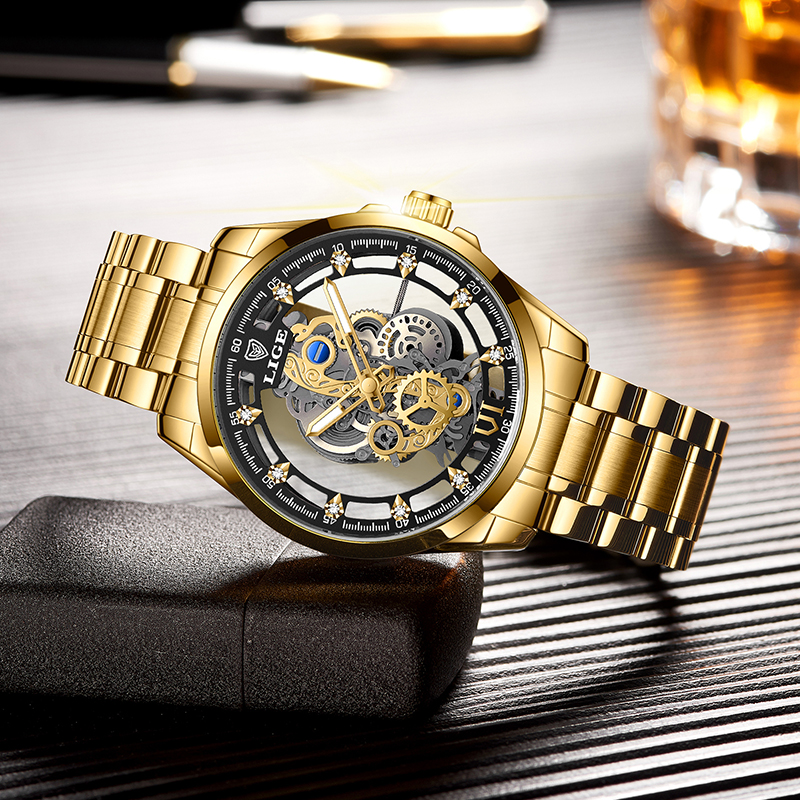 2026 LIGE Men Watch Skeleton A - Smartwatch Watches For Men Brands incelemesi ve fiyatı