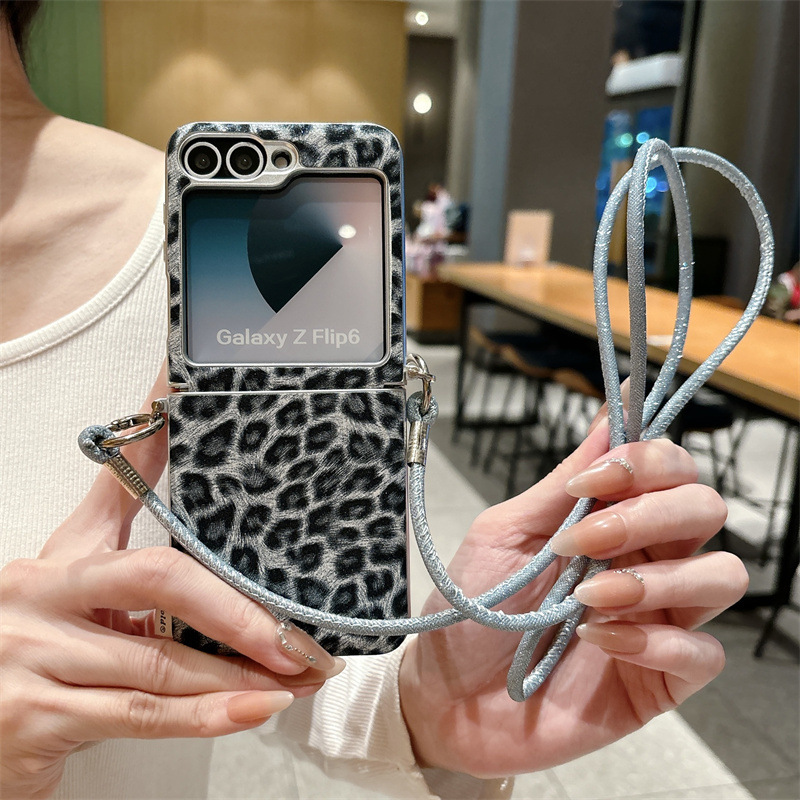 Luxury Leopard Print Phone Cas - Samsung Galaxy Strap incelemesi ve fiyatı