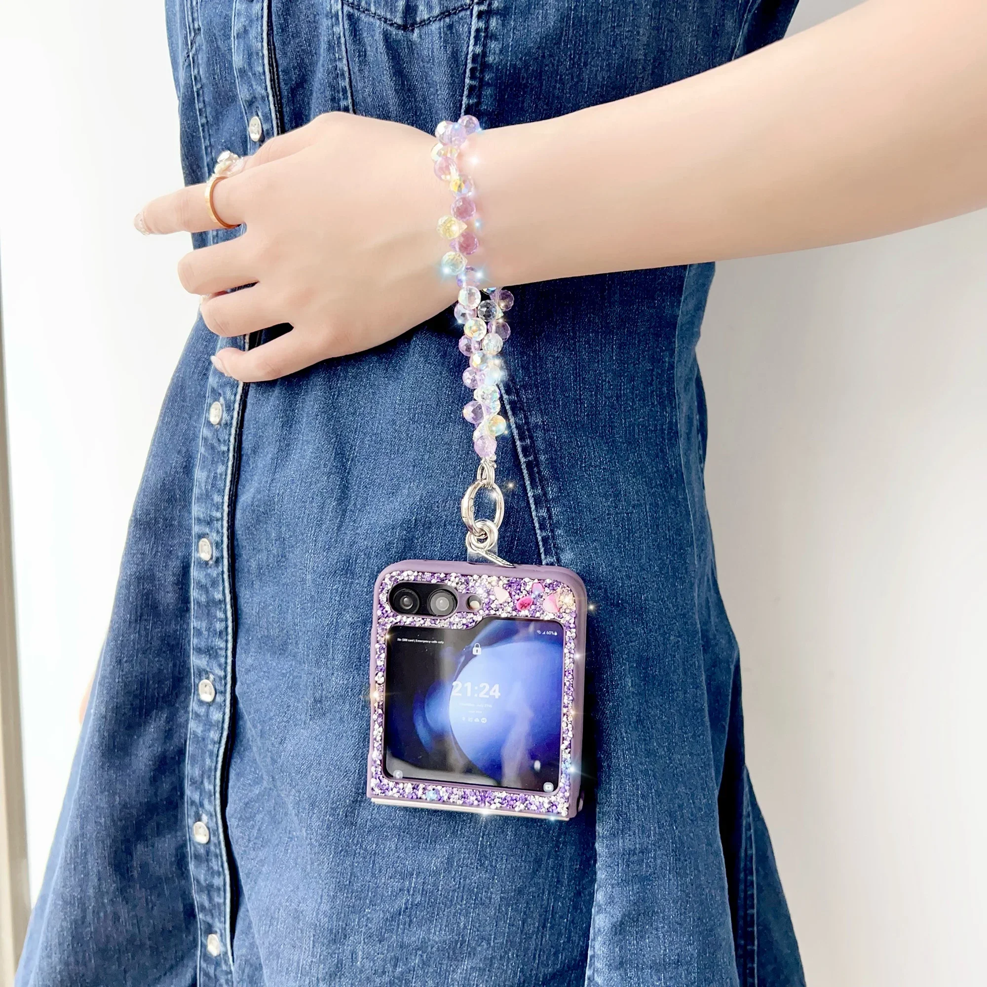 Luxury Glitter Cute Bling Crys - Samsung Galaxy Strap incelemesi ve fiyatı