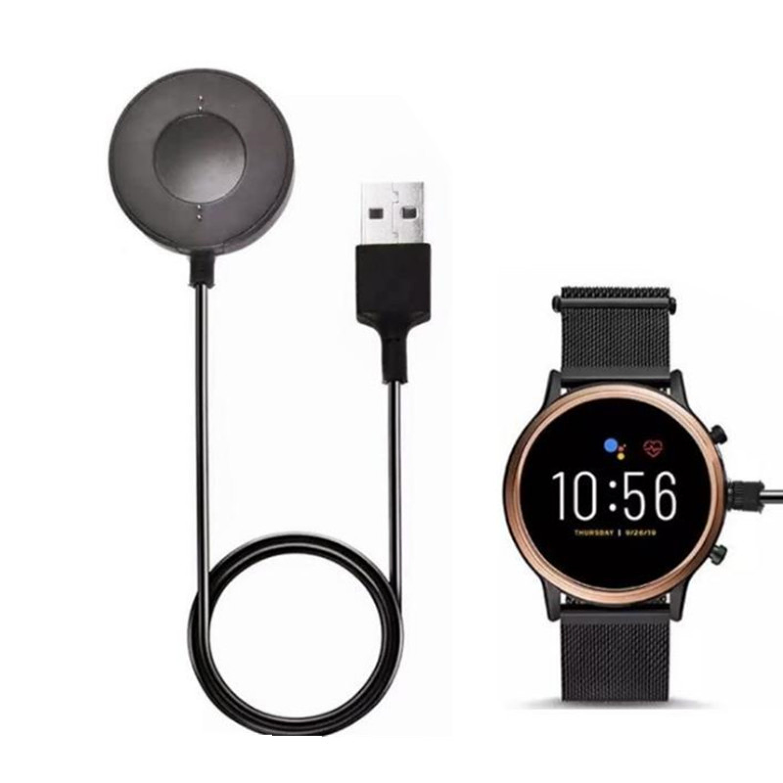 Wireless Charging Cable Dock M - Fossil Watches Smartwatch Charger incelemesi ve fiyatı
