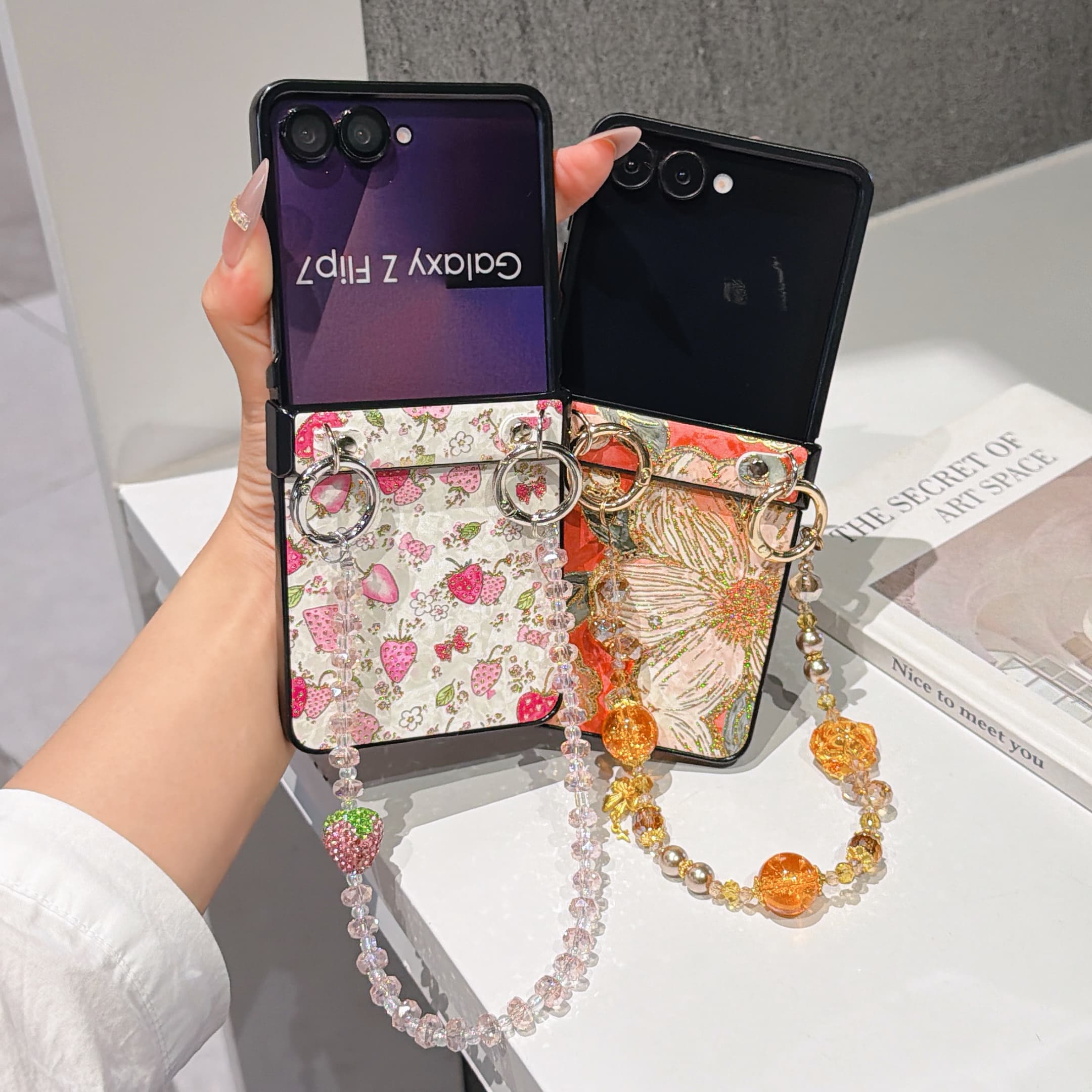Hinge Protection PU Leather Co - Samsung Galaxy Strap incelemesi ve fiyatı