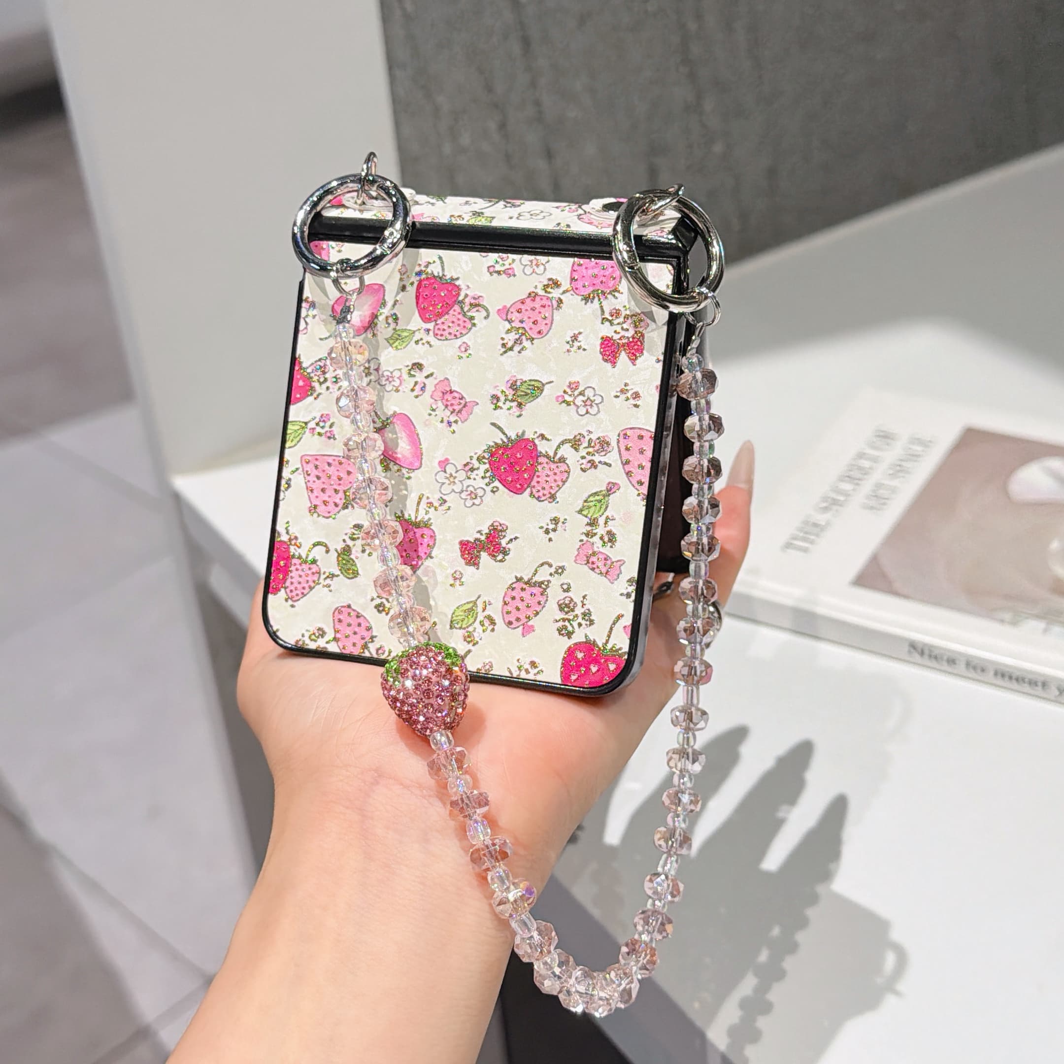 Hinge Protection PU Leather Co - Samsung Galaxy Strap incelemesi ve fiyatı