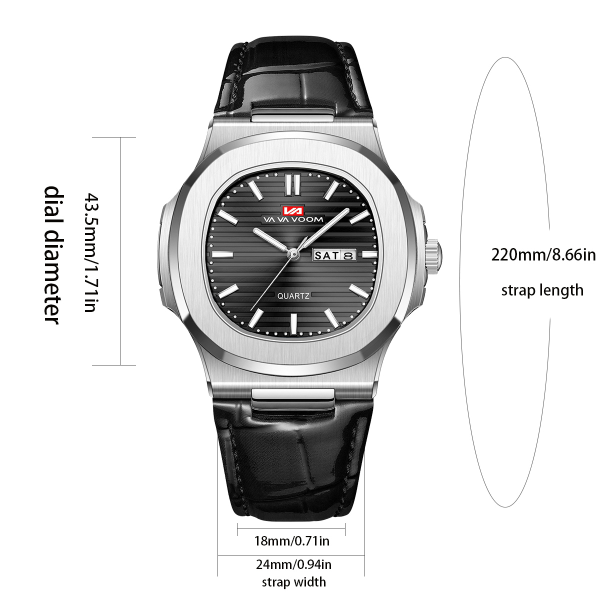 Luxury Men Quartz Watch 40mm B - Smartwatch Square Watches For Men incelemesi ve fiyatı