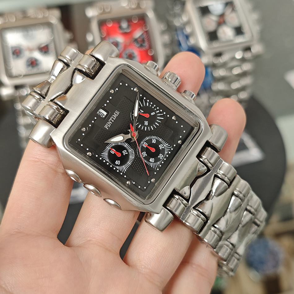 New Square Quartz Watch with L - Smartwatch Square Watches For Men incelemesi ve fiyatı