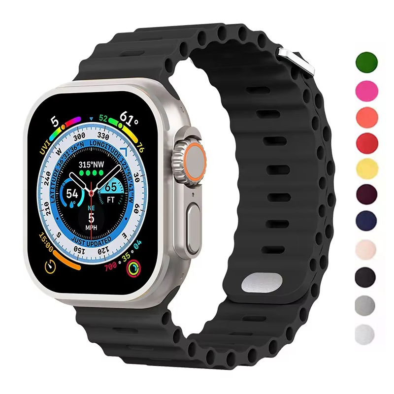 Ocean strap For Apple watch Ul - Smartwatch Apple Watches For Men incelemesi ve fiyatı