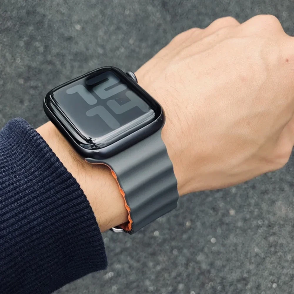 Ocean strap For Apple watch Ul - Smartwatch Apple Watches For Men incelemesi ve fiyatı