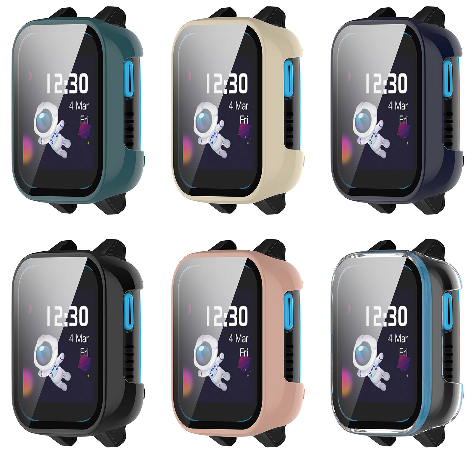 Hard Edge Shell Glass Screen P - Smartwatch Watches Kids incelemesi ve fiyatı