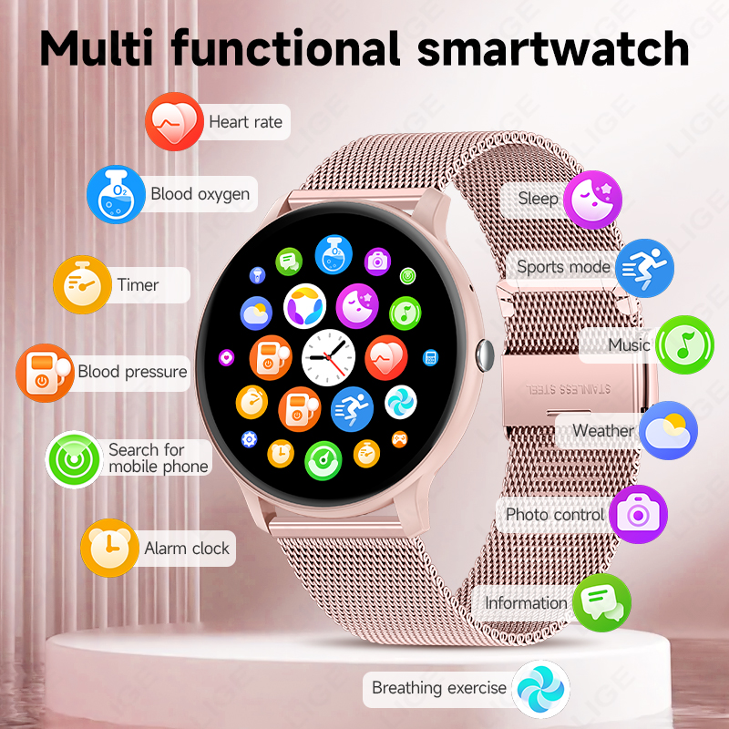 LIGE 2026 Sports Fitness Watch - Smartwatch Latest Watches For Men incelemesi ve fiyatı
