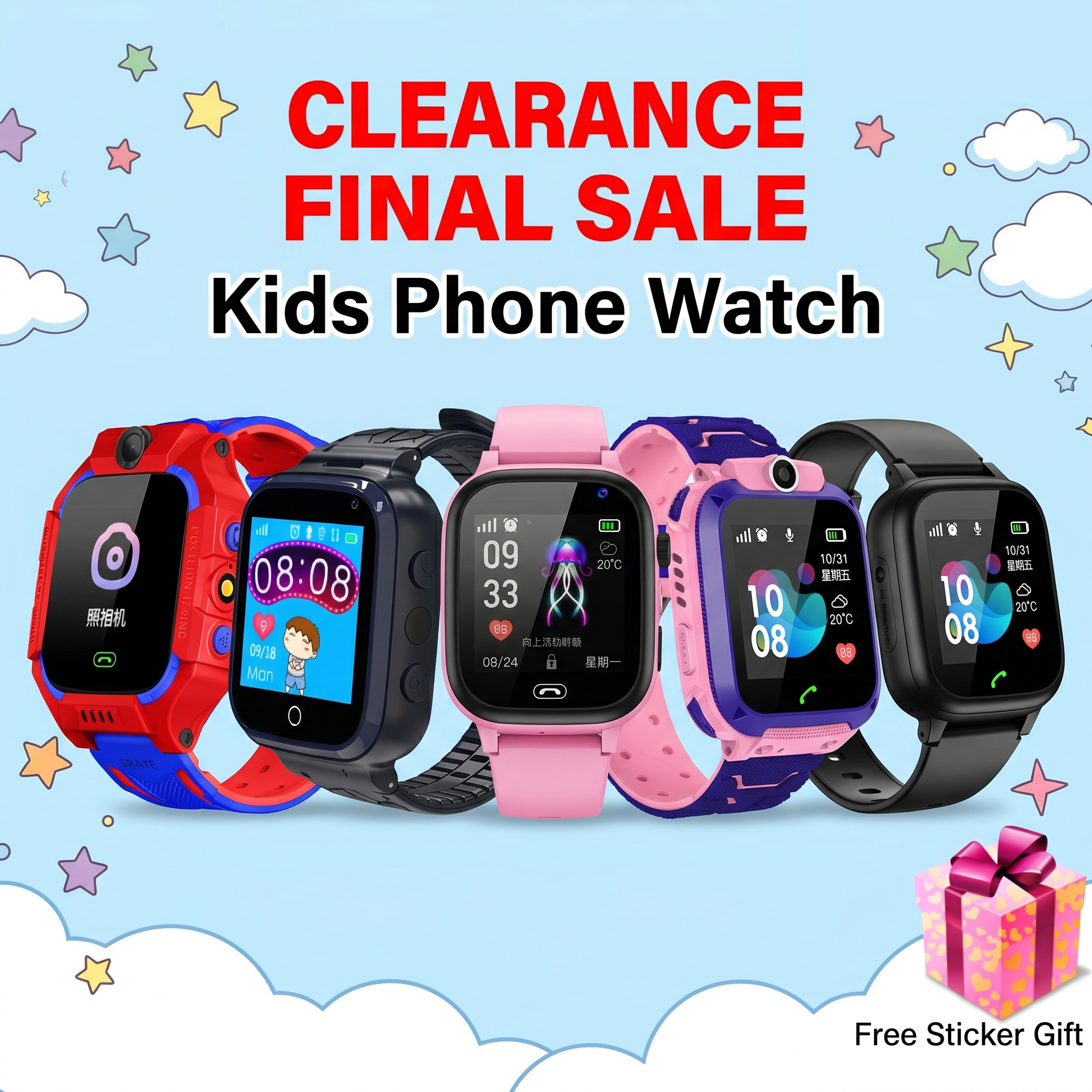 Kids Smart Watch GPS Tracker L - Smartwatch Watches Birthday Gift For Boys With Gps incelemesi ve fiyatı
