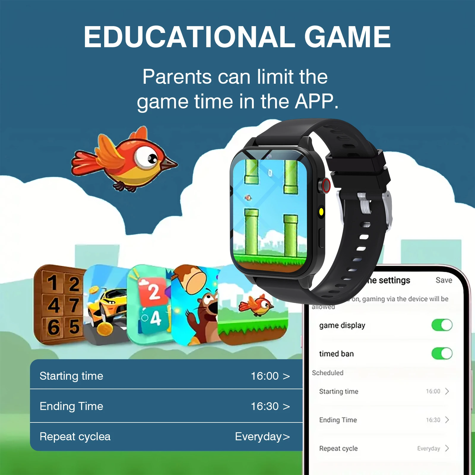Kids′s Smart Watch 18 Games Ca - Smartwatch Watches Kids incelemesi ve fiyatı