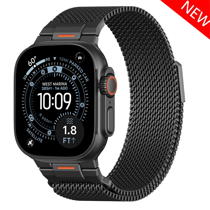 Exquisite Milanese Strap for A - Smartwatch Apple Watches For Men incelemesi ve fiyatı