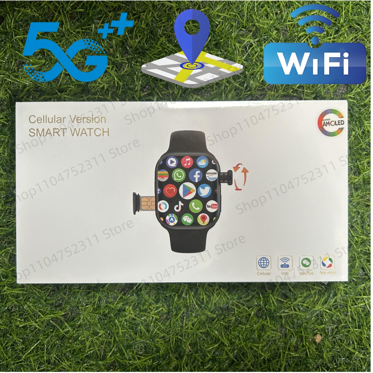 CD99 watch X 5G smartwatch 2.2 - Smartwatch Health Watches incelemesi ve fiyatı