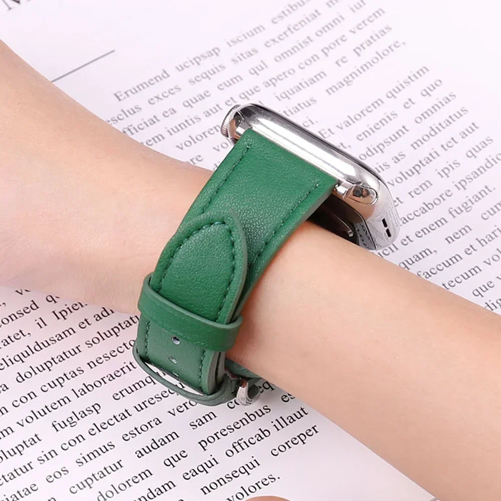 Leather Watch band for Apple W - Smartwatch Apple Watches For Men incelemesi ve fiyatı