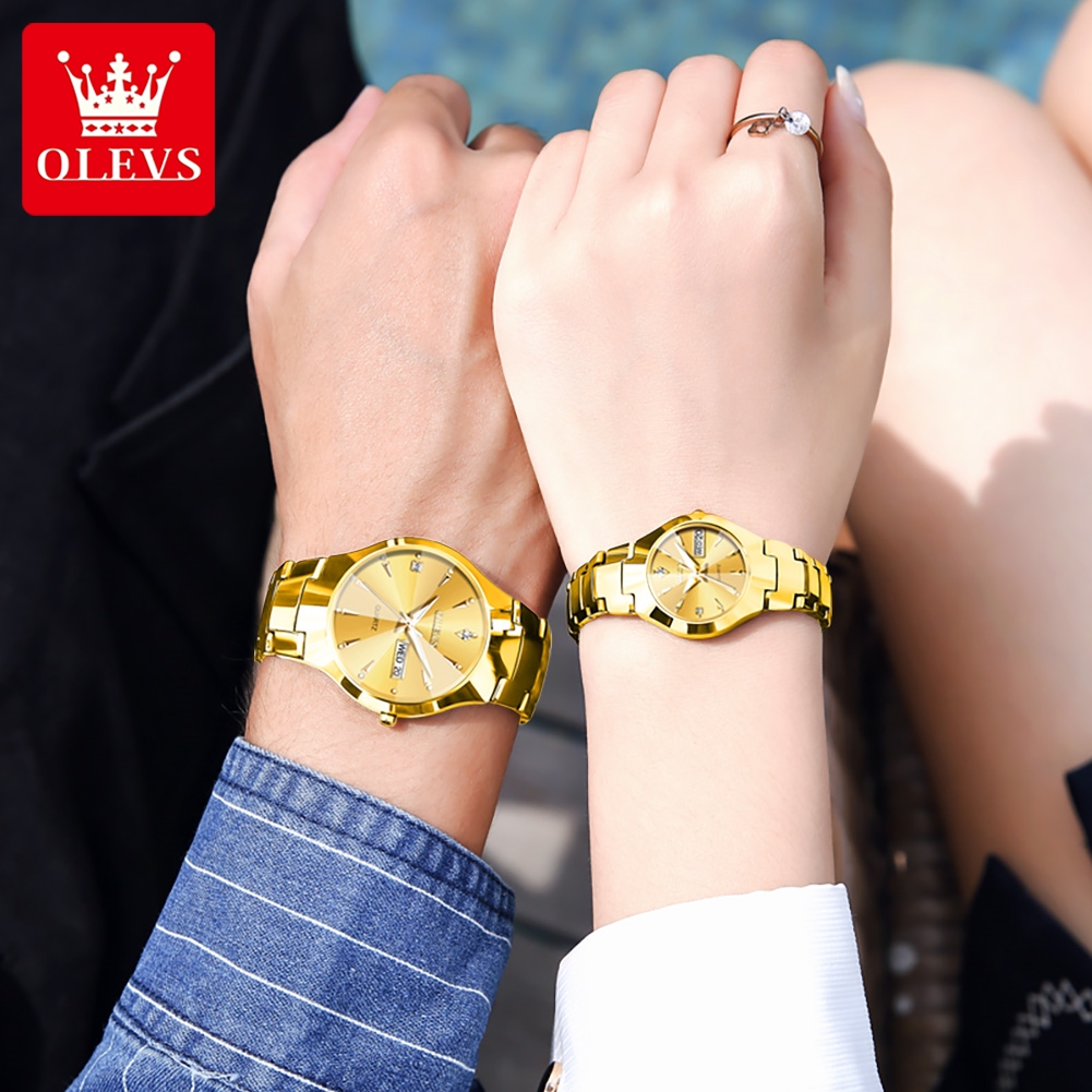 OLEVS TOP Brand Gold Watches f - Smartwatch Watches For Men Brands incelemesi ve fiyatı