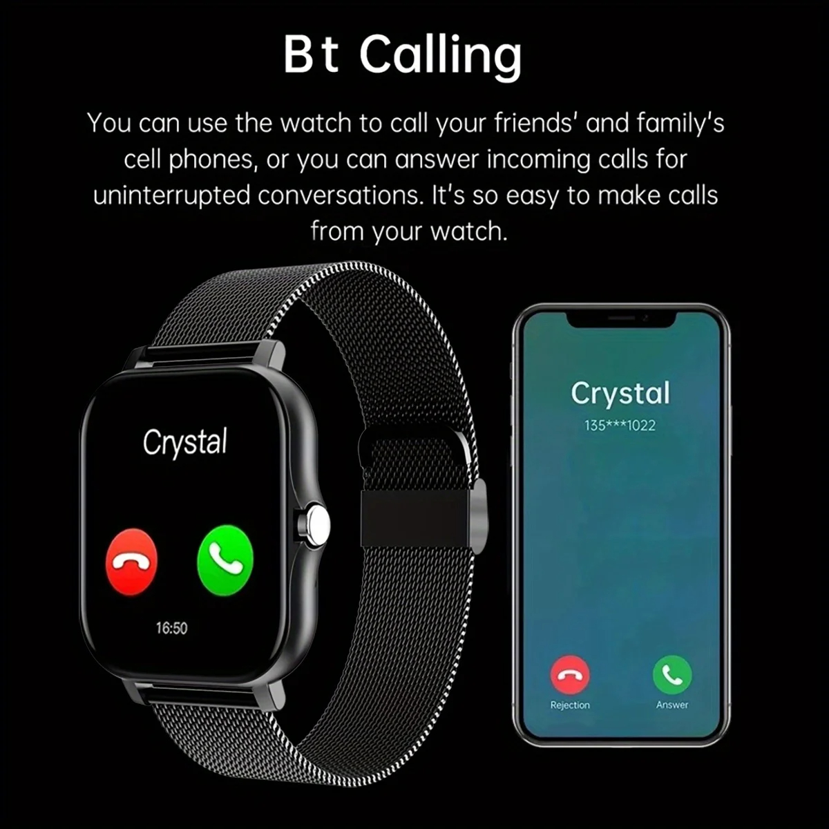 Smart Watch For Android IOS Wa - Smartwatch Sports Watches For Women incelemesi ve fiyatı