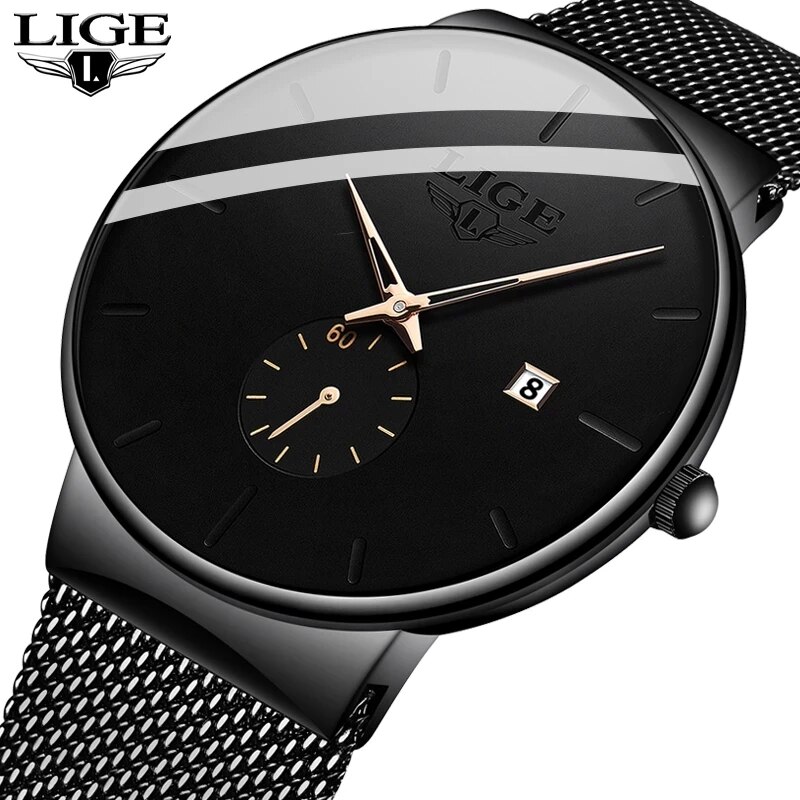 LIGE Fashion Mens Watches Top  - Smartwatch Watches For Men Brands incelemesi ve fiyatı