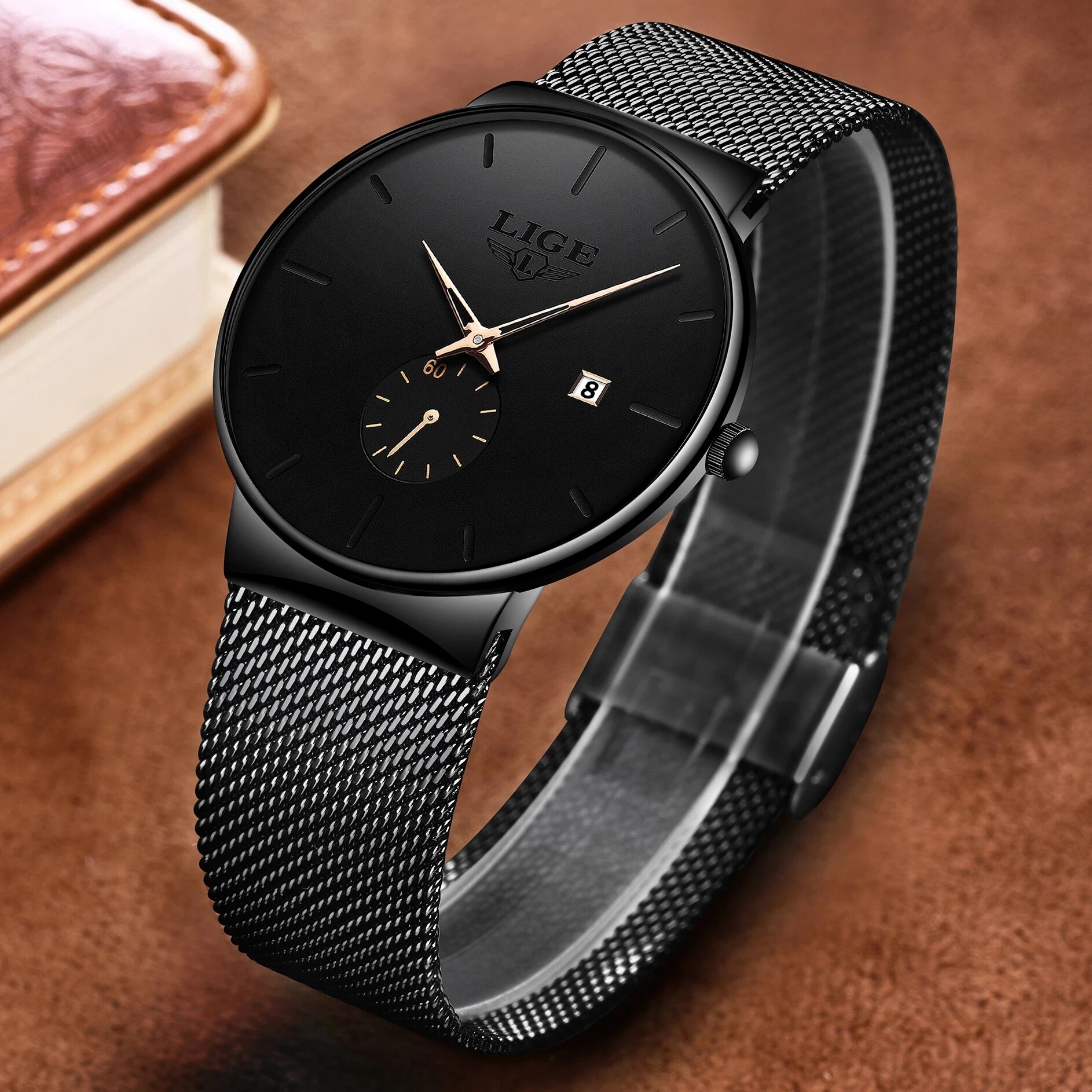 LIGE Fashion Mens Watches Top  - Smartwatch Watches For Men Brands incelemesi ve fiyatı