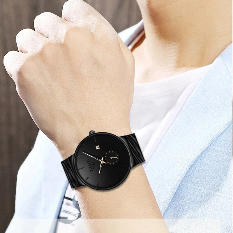 LIGE Fashion Mens Watches Top  - Smartwatch Watches For Men Brands incelemesi ve fiyatı