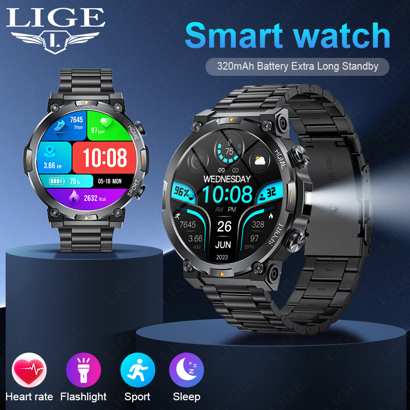 LIGE Outdoor Sports Smart Watc - Smartwatch Latest Watches For Men incelemesi ve fiyatı