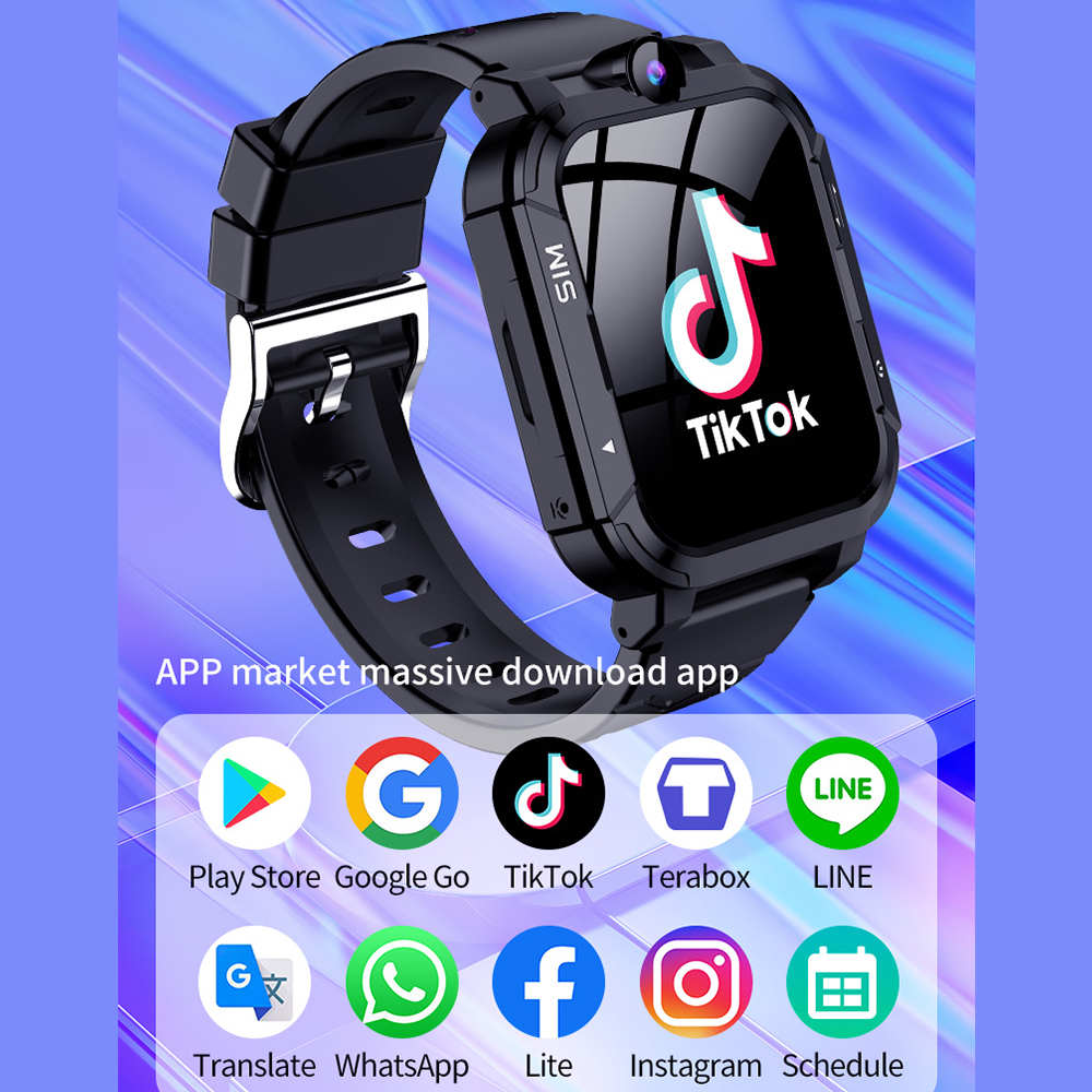 Smart Watch Kids 4G GPS WiFi L - Smartwatch Watches Birthday Gift For Boys With Gps incelemesi ve fiyatı