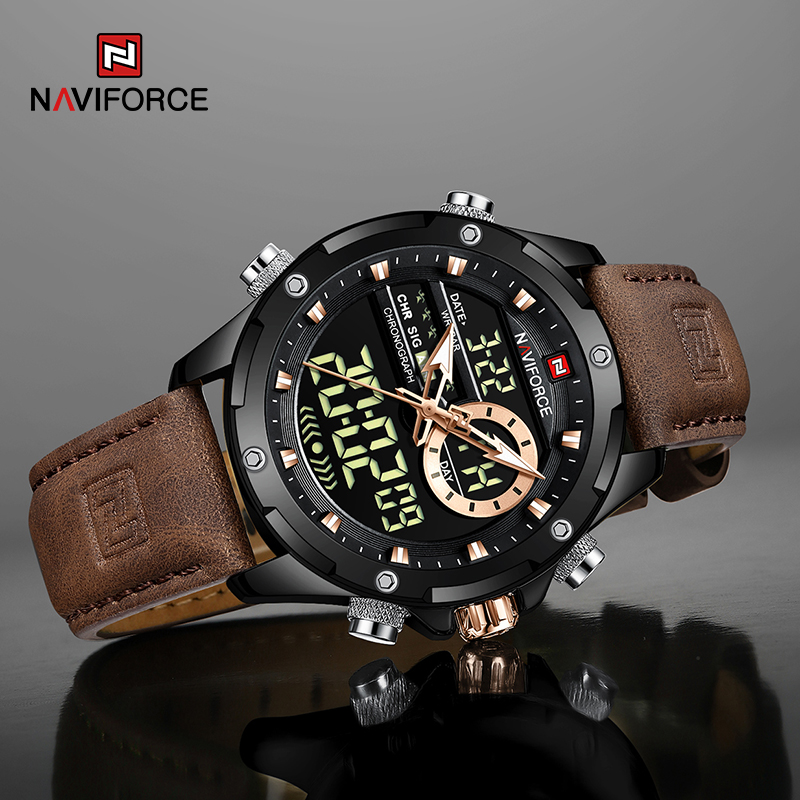 New NAVIFORCE Men Watches Quar - Smartwatch Watches For Men Brands incelemesi ve fiyatı