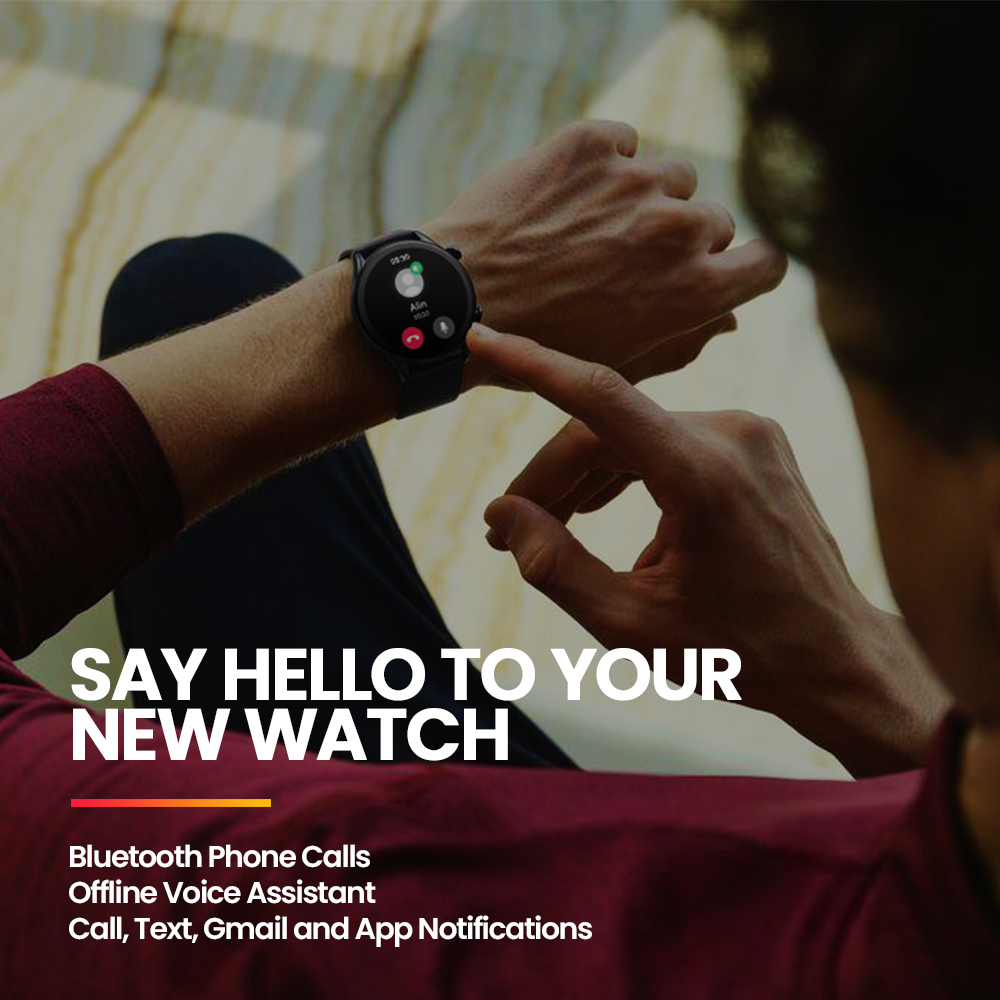 New Zeblaze Btalk 3 Plus Voice - Smartwatch Health Watches incelemesi ve fiyatı