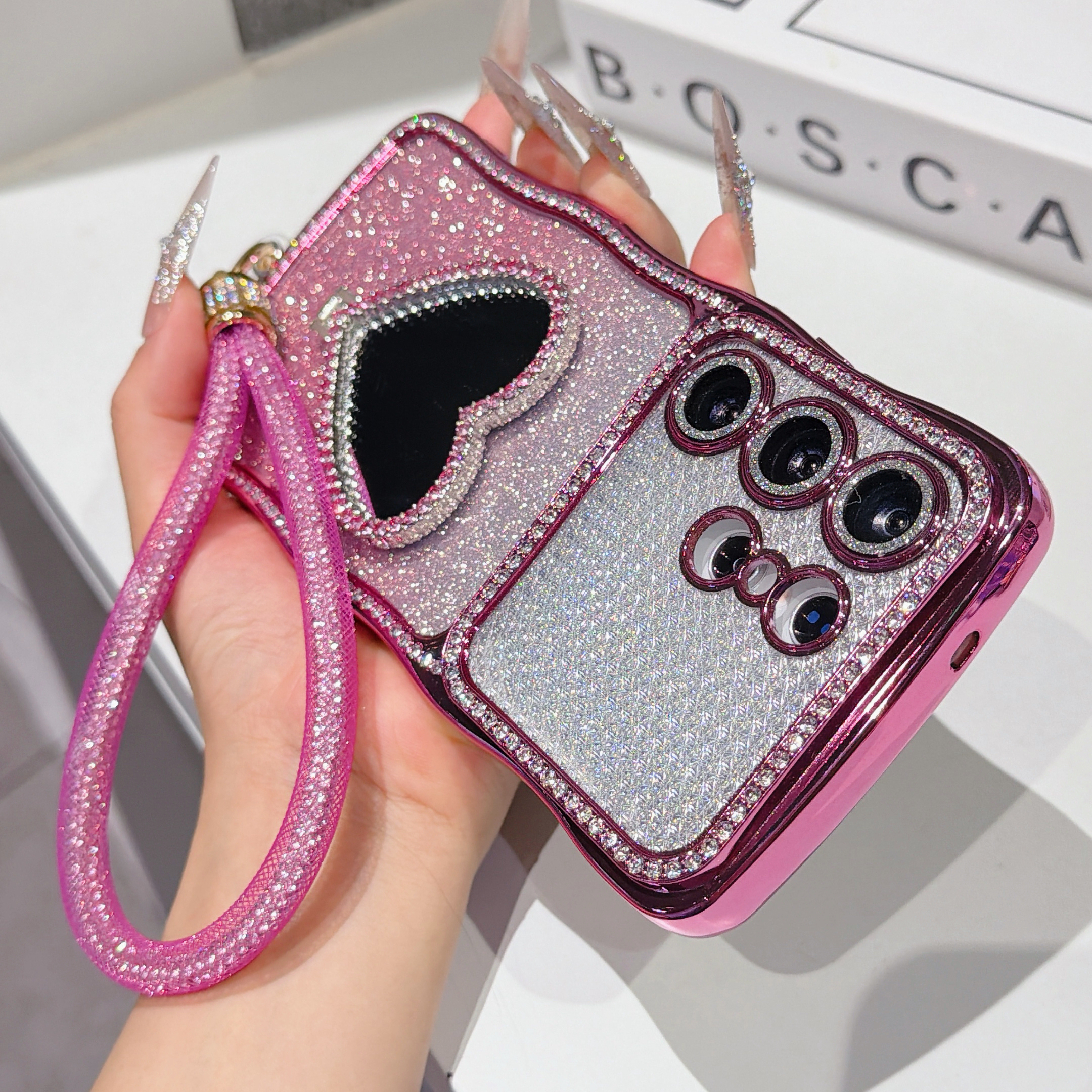 Gradient Glitter Rhinestone Ph - Samsung Galaxy Strap incelemesi ve fiyatı