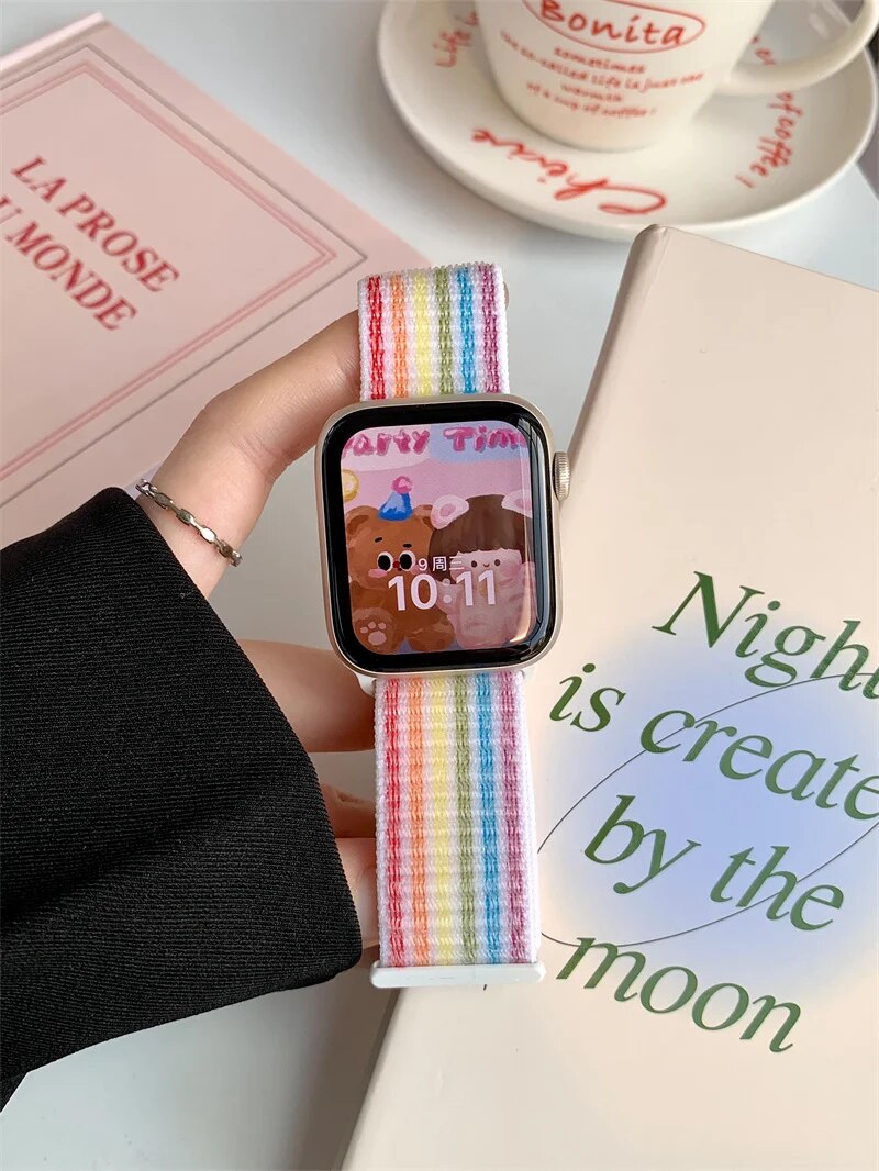 Sport loop For Apple Watch Ban - Smartwatch Apple Watches For Men incelemesi ve fiyatı