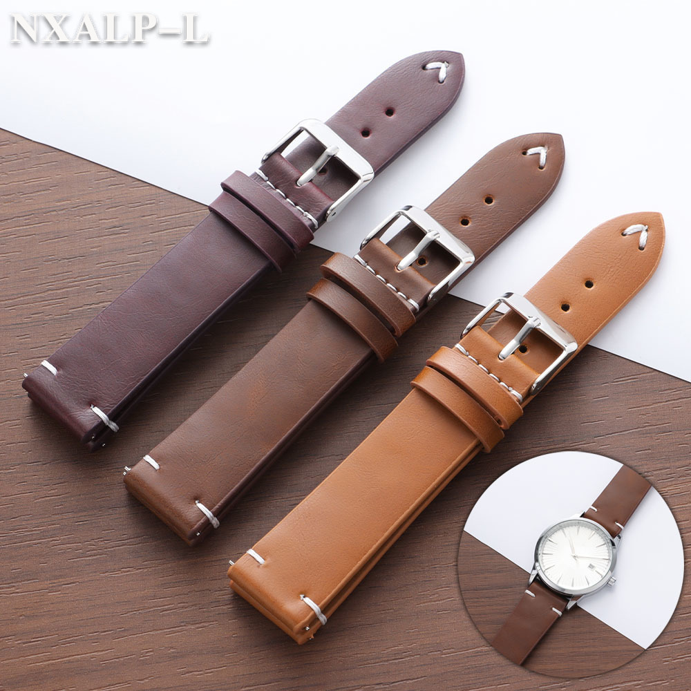 Stitching Bracelet 18mm 20mm 2 - Smartwatch Vintage Watches For Men incelemesi ve fiyatı
