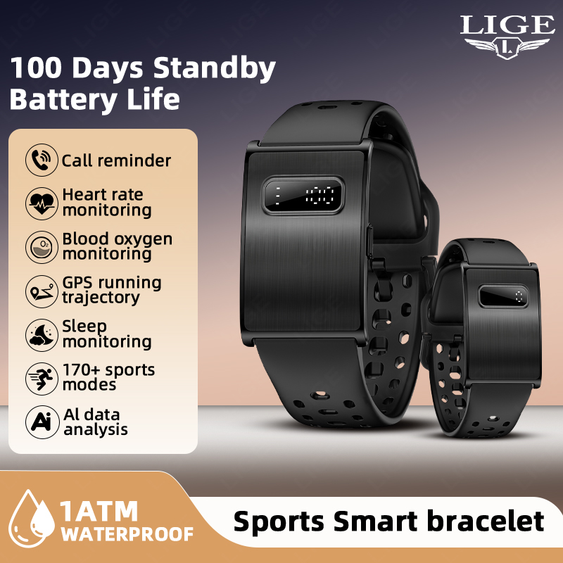 LIGE New Men's Digital Smart W - Smartwatch Running Watches For Men incelemesi ve fiyatı
