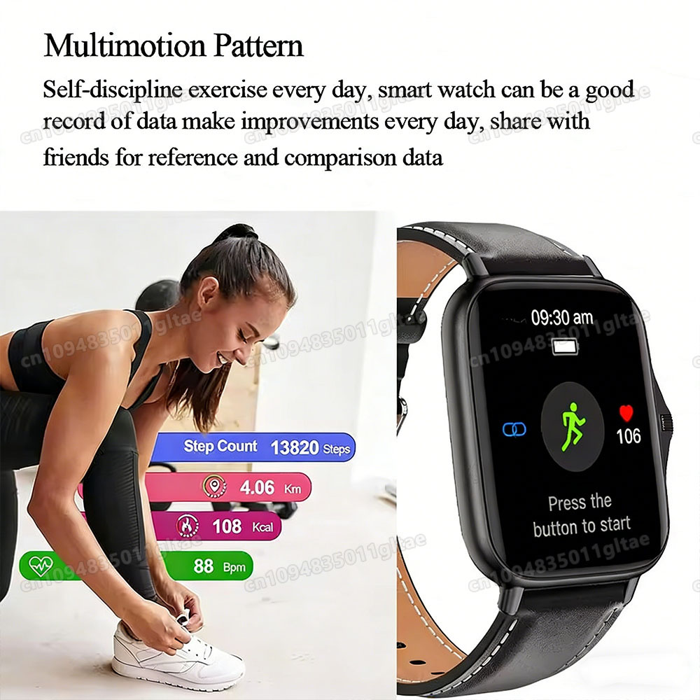 2026 Smart Watch Android IOS P - Smartwatch Square Watches For Men incelemesi ve fiyatı