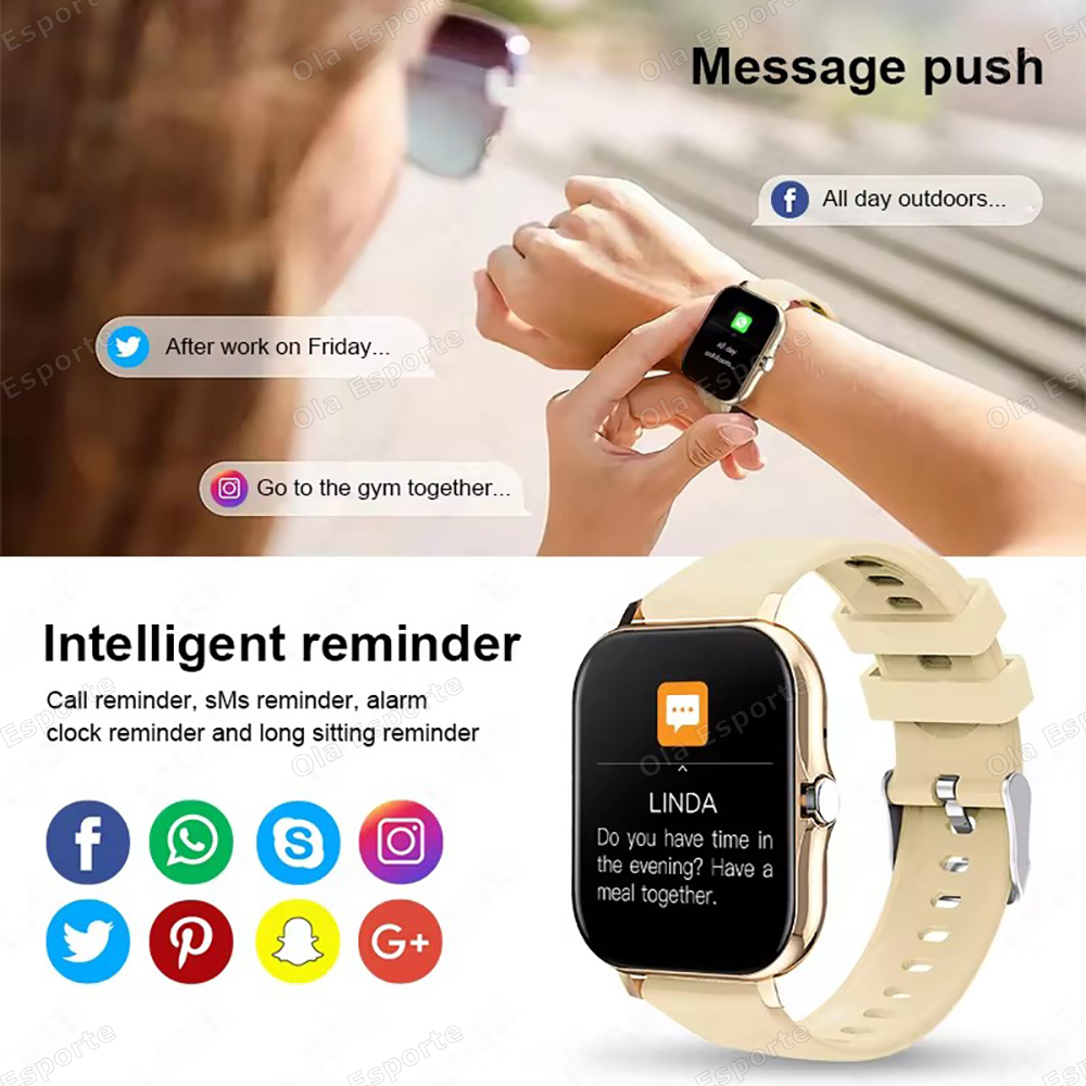 2026 Smart Watch Android IOS P - Smartwatch Square Watches For Men incelemesi ve fiyatı