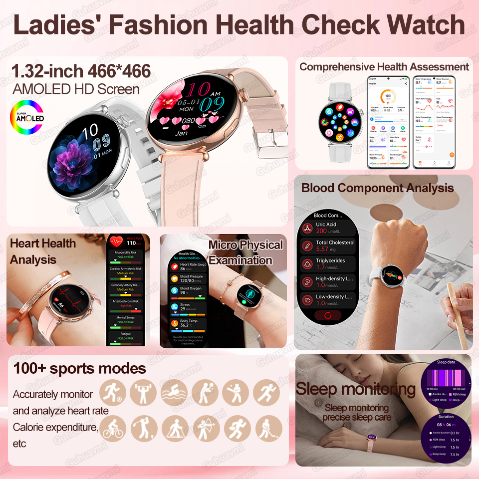 2026 New Women AI Smart Diagno - Smartwatch Sports Watches For Women incelemesi ve fiyatı