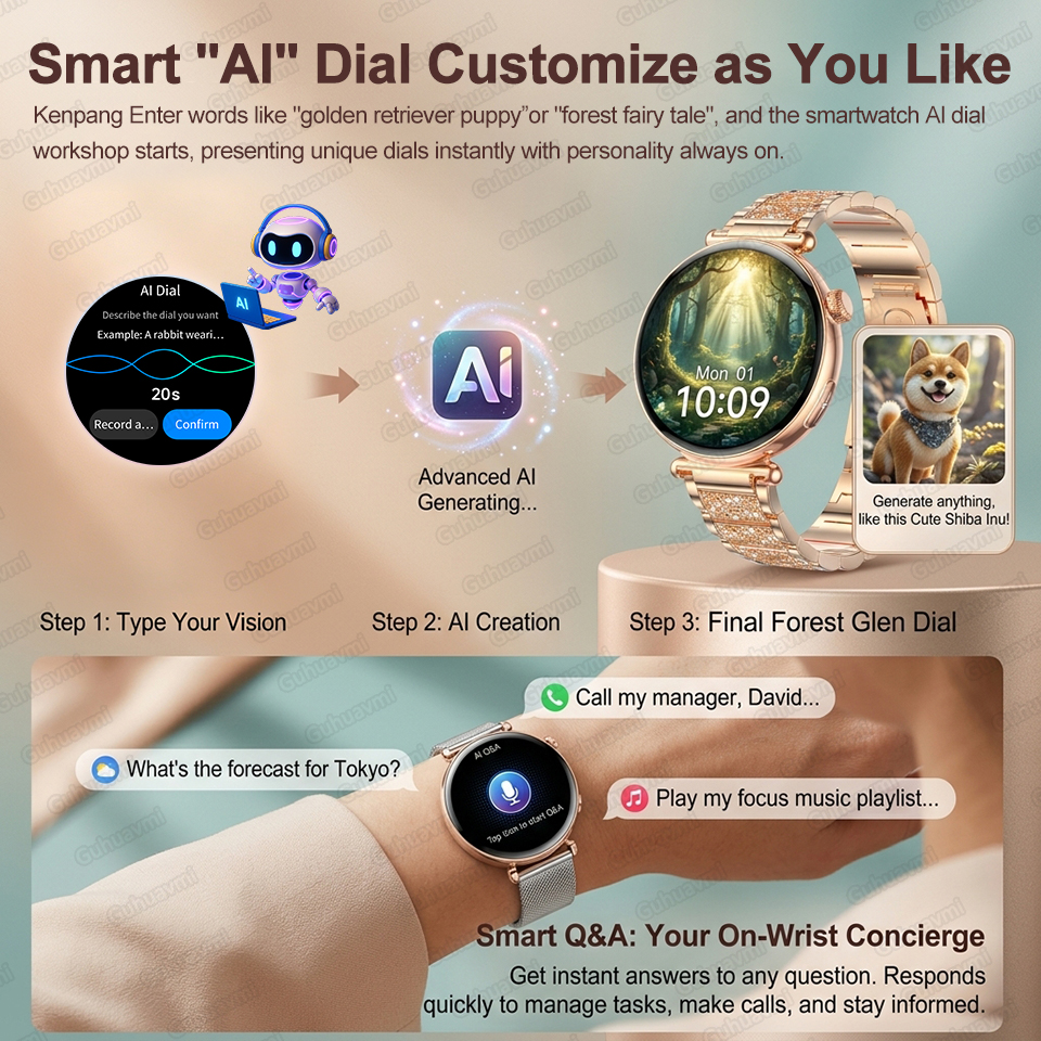 2026 New Women AI Smart Diagno - Smartwatch Sports Watches For Women incelemesi ve fiyatı