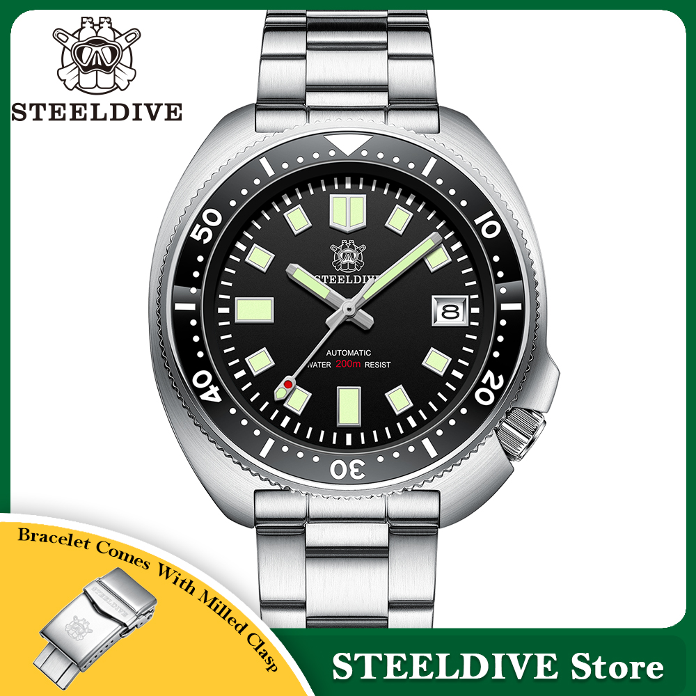 Steeldive SD1970 White Date Ba - Diesel Watches Smartwatch incelemesi ve fiyatı