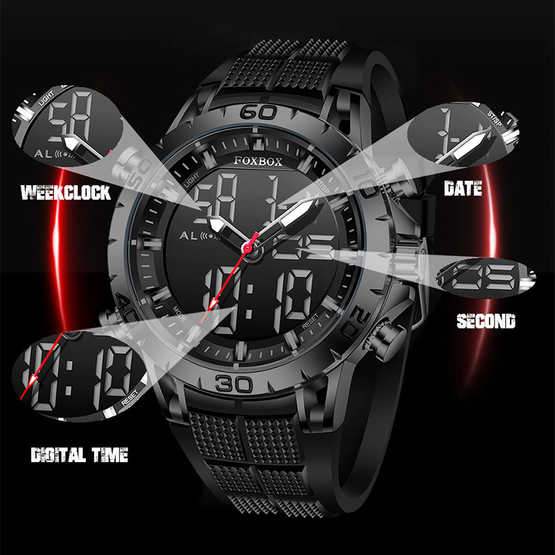 FOXBOX Mens Watches Sports Top - Smartwatch Watches For Men Brands incelemesi ve fiyatı