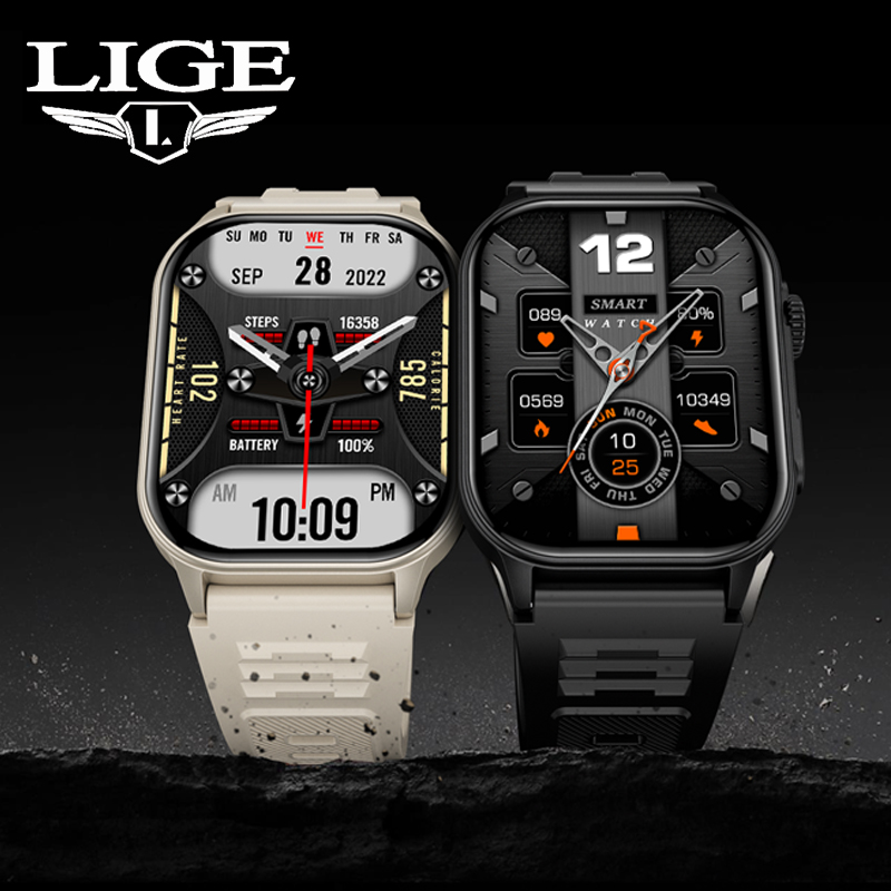 LIGE Smart Watch for Men 3ATM  - Smartwatch Latest Watches For Men incelemesi ve fiyatı