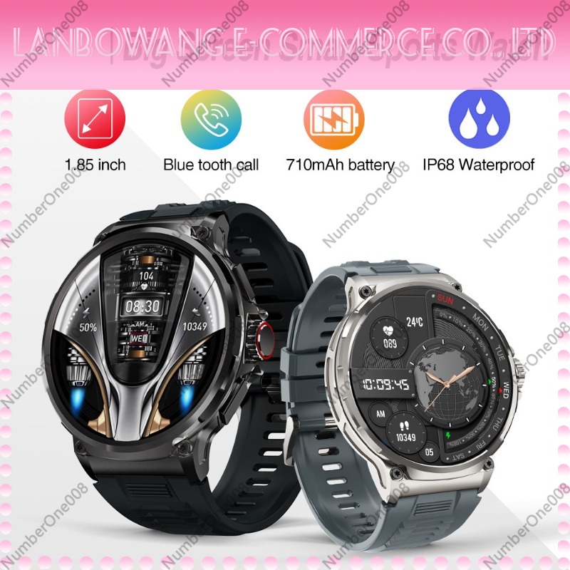 1.85 Inch HD Smart Watch, Blue - Smartwatch Health Watches incelemesi ve fiyatı